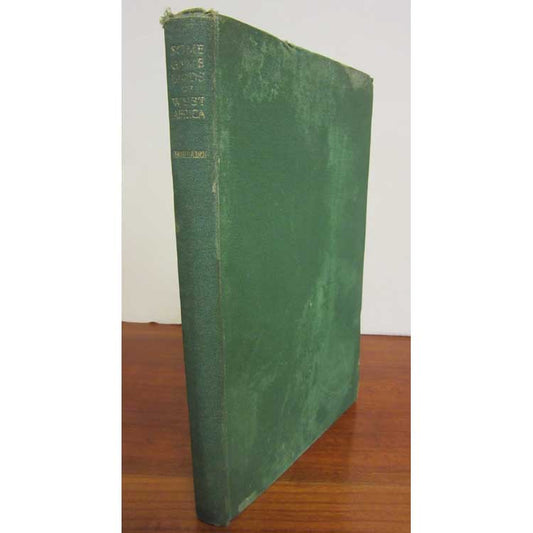 Book cover and/or sample page of Some Game Birds of West Africa