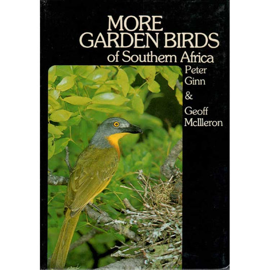 Book cover and/or sample page of More Garden Birds of Southern Africa