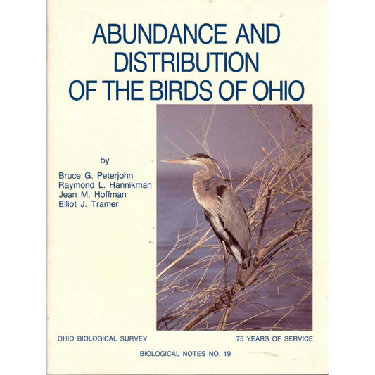 Book cover and/or sample page of Abundance and Distribution of the Birds of Ohio