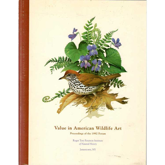 Book cover and/or sample page of Value in American Wildlife Art: Proceedings of the 1992 Forum