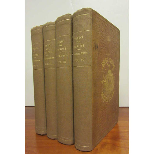 Book cover and/or sample page of History of the Birds of Europe: Not Observed in the British Isles