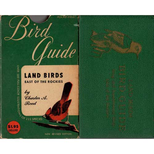 Book cover and/or sample page of Bird Guide: Land Birds East of the Rockies- Deluxe Edition
