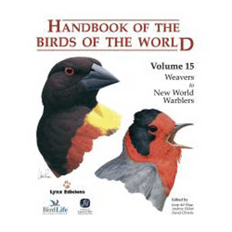 Handbook of the Birds of the World, Volume 15: Weavers to New World Warblers cover