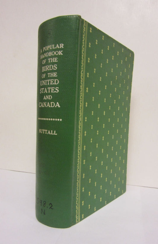 A Popular Handbook of the Birds of the United States and Canada. cover