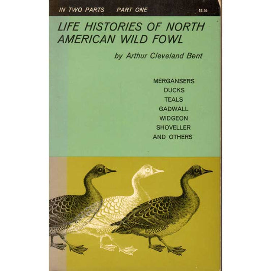 Book cover and/or sample page of Life Histories of North American Wild Fowl: Part I