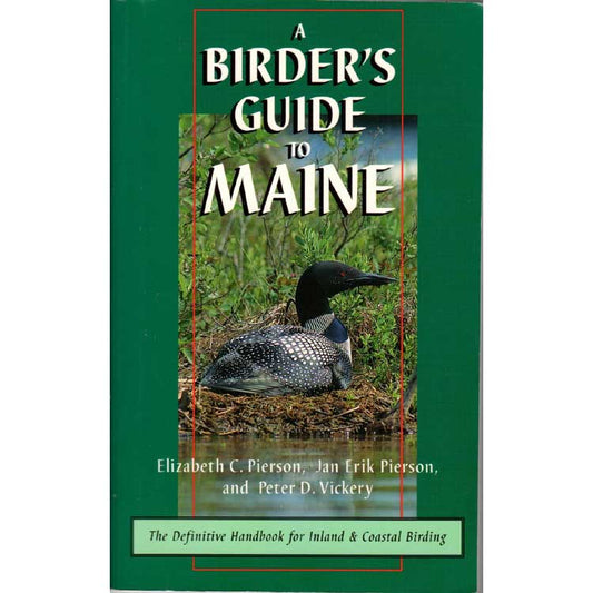 A Birder's Guide to Maine book cover