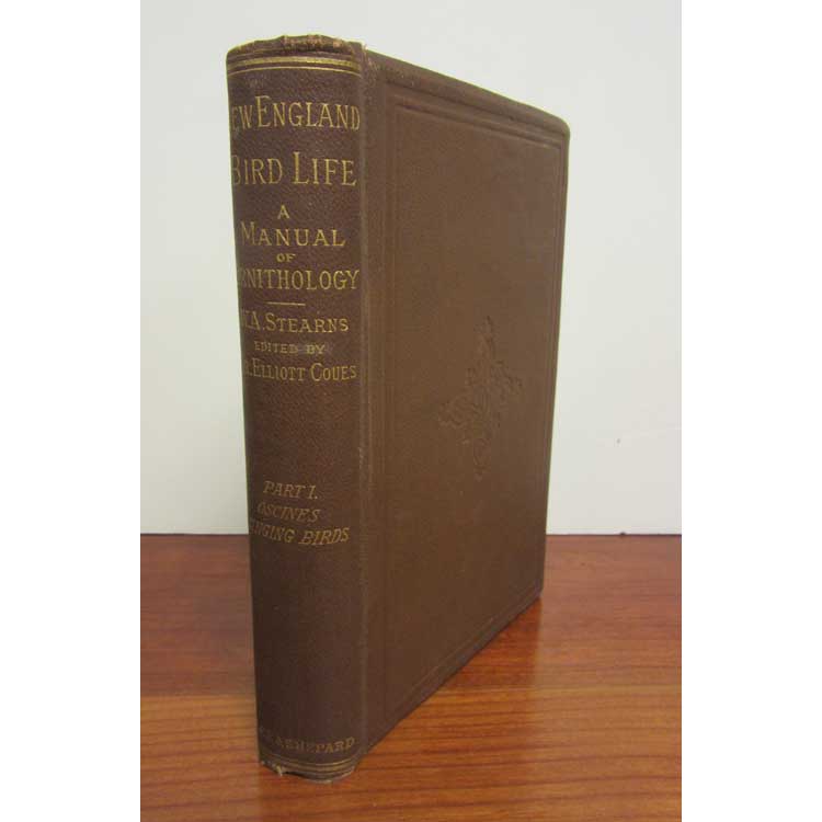 New England Bird Life Being a Manual of New England Ornithology Part I cover