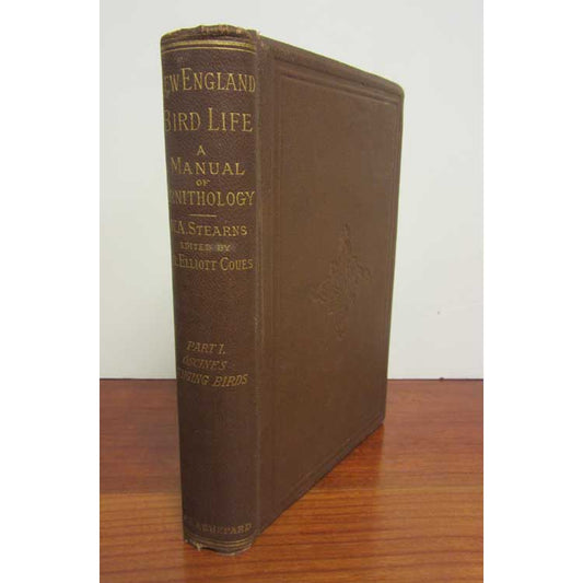 New England Bird Life Being a Manual of New England Ornithology Part I cover