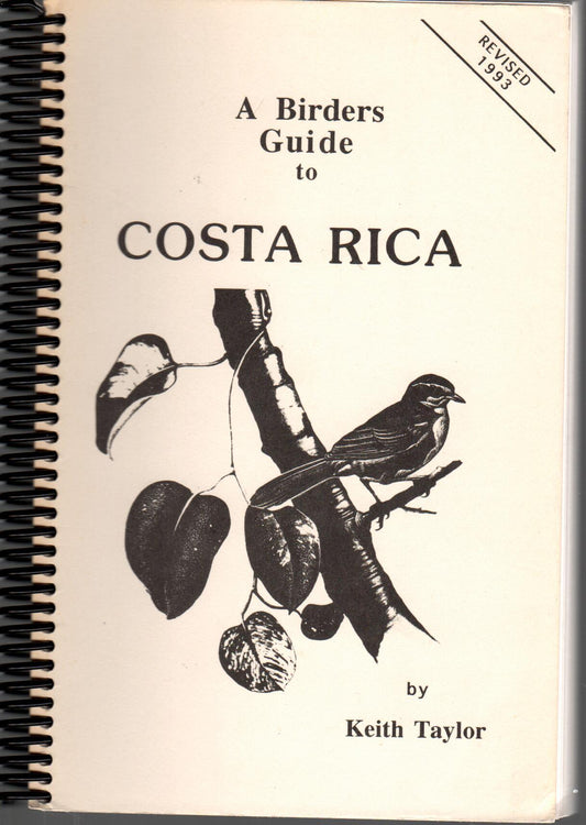 Book cover and/or sample page of A Birders Guide to Costa Rica