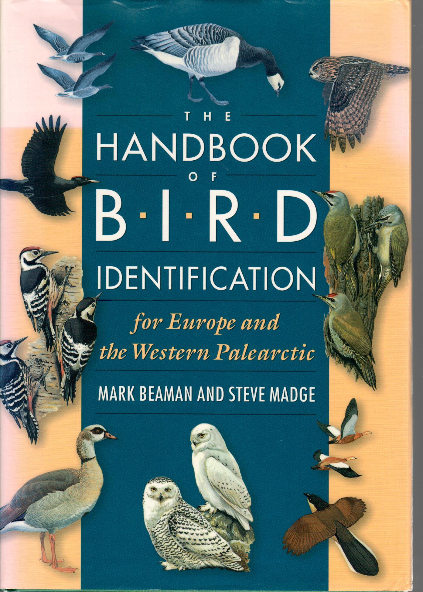 Book cover and/or sample page of The Handbook of Bird Identification for Europe and the Western Palearctic