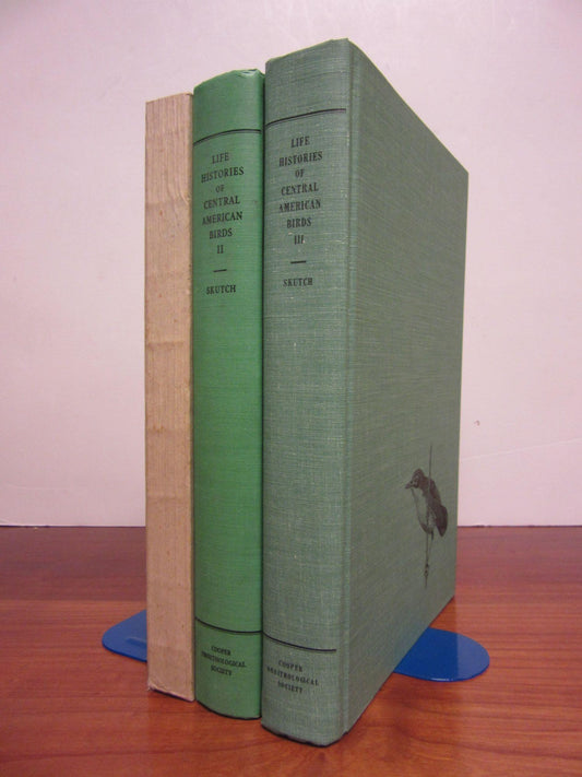 Book cover and/or sample page of Life Histories of Central American Birds (I) - III