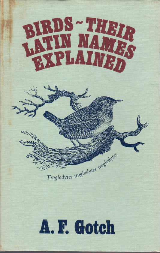 Book cover and/or sample page of Birds - Their Latin Names Explained