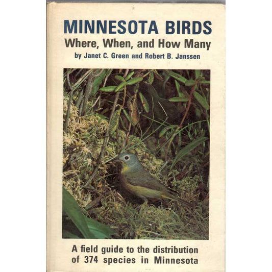 Minnesota Birds: Where, When and How Many cover