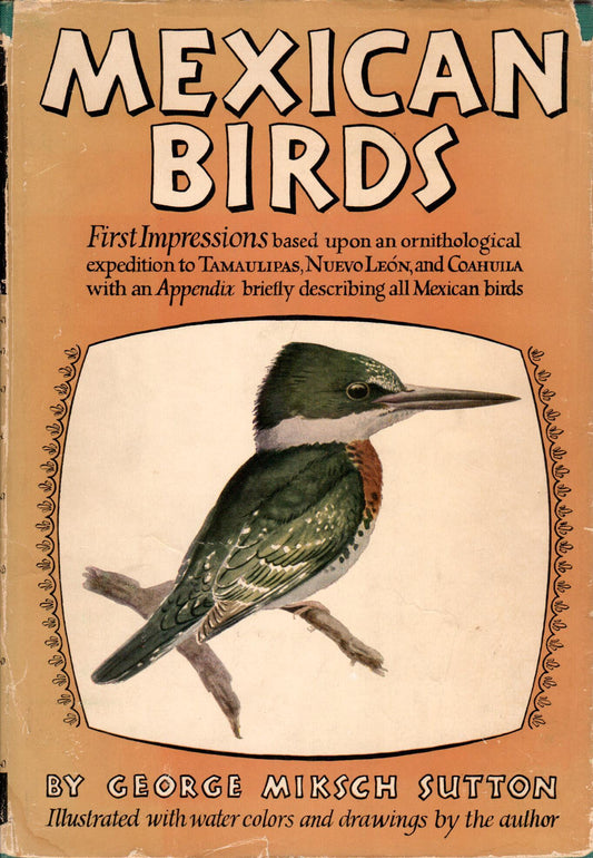 Book cover and/or sample page of Mexican Birds : First Impressions