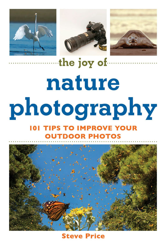 Book cover and/or sample page of The Joy of Nature Photography: 101 Tips to Improve Your Outdoor Photos