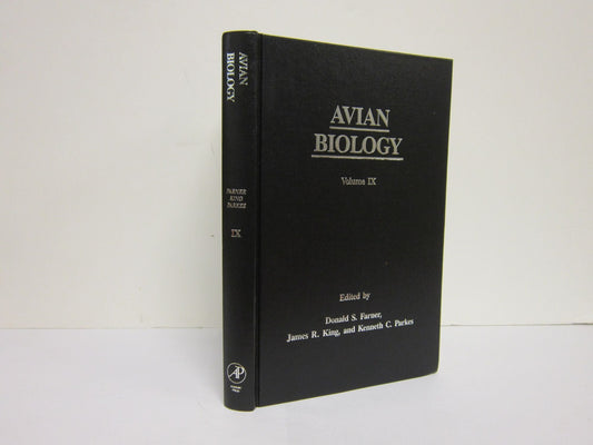 Book cover and/or sample page of Avian Biology: Volume IX (9)
