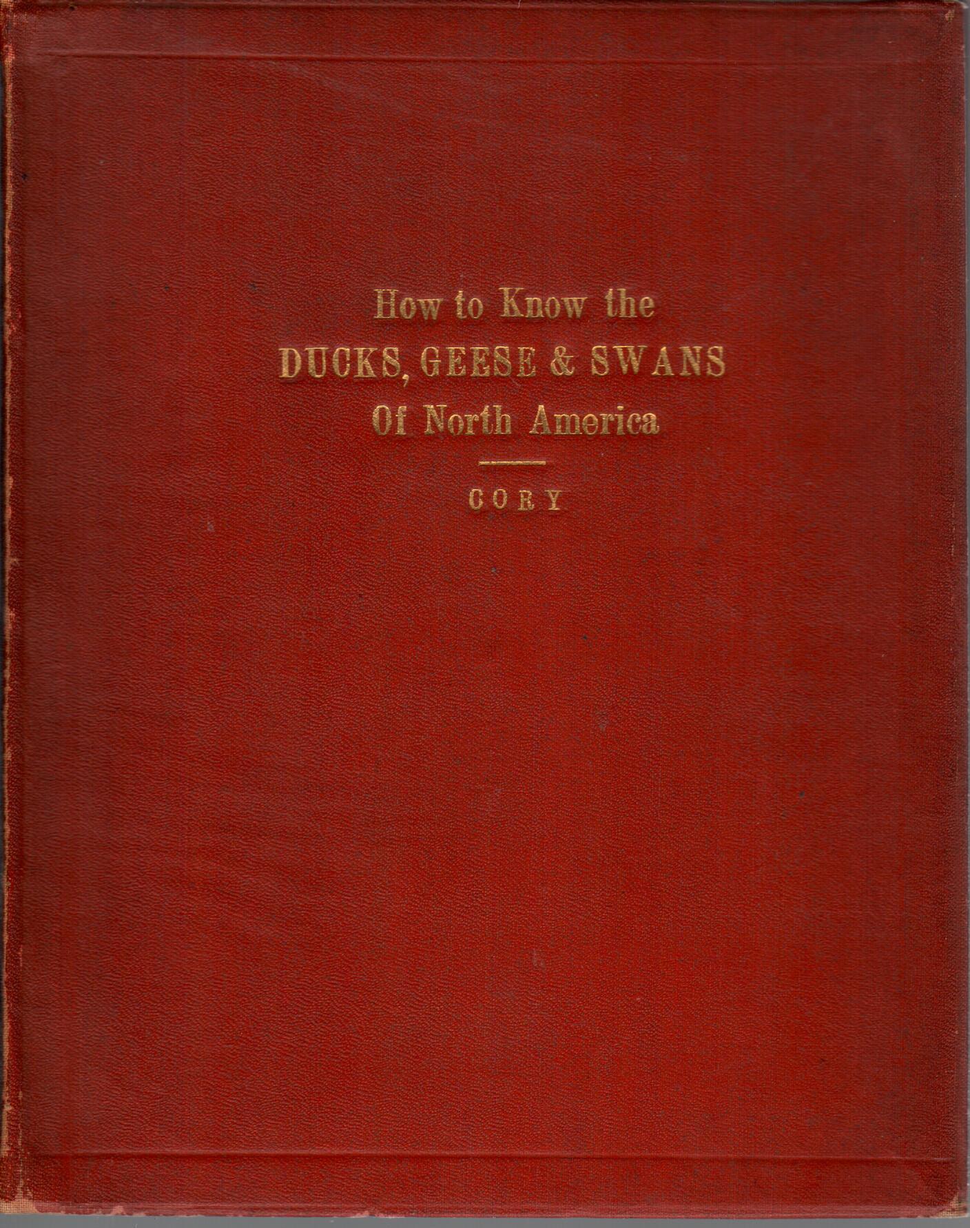 Book cover and/or sample page of How to Know the Ducks, Geese and Swans of North America