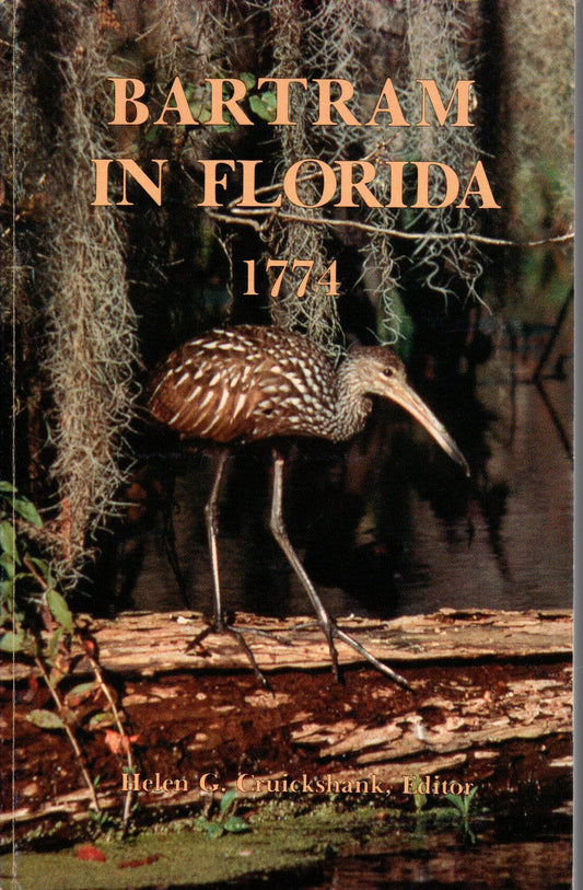 Book cover Bartram in Florida 1774