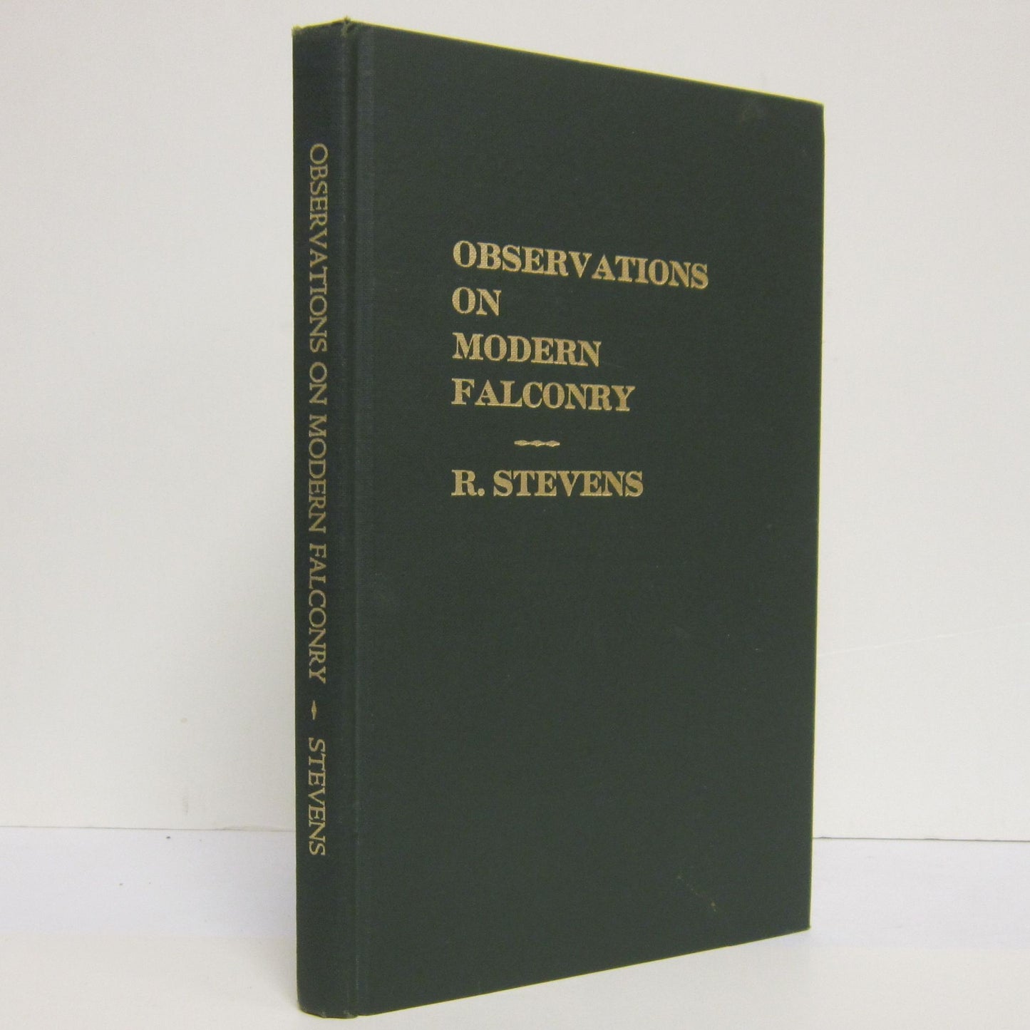 Book cover Observations on Modern Falconry