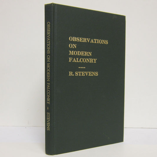 Book cover Observations on Modern Falconry