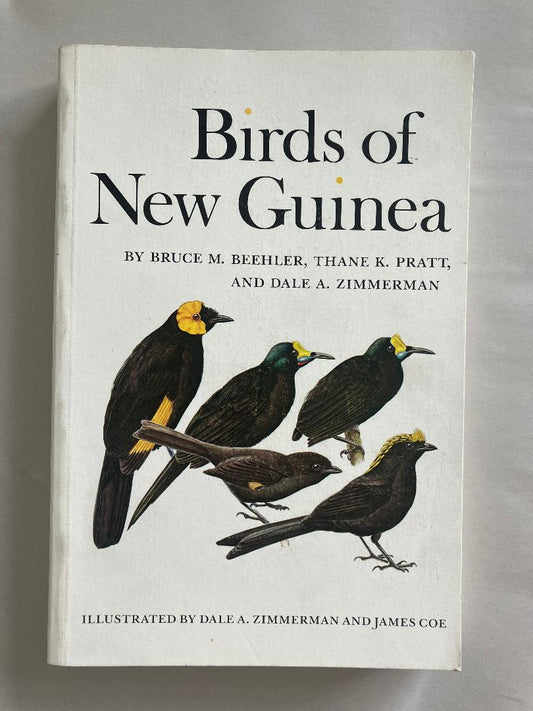 Book cover Birds of New Guinea