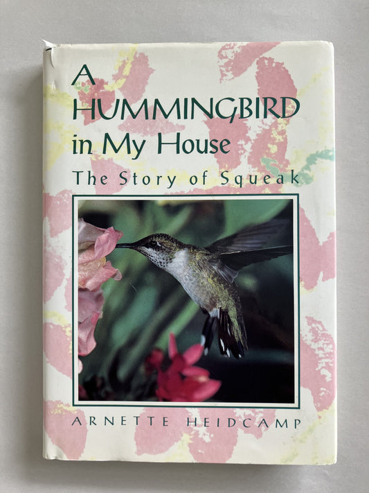 Book cover A Hummingbird in My House