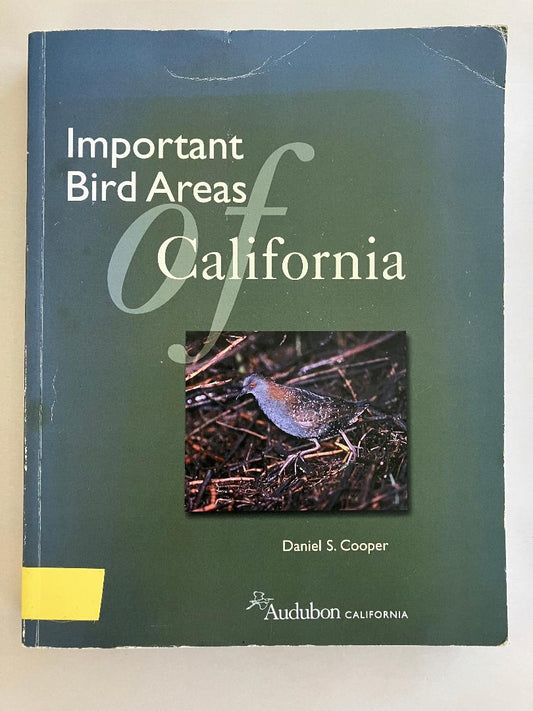 Important Bird Areas of California cover