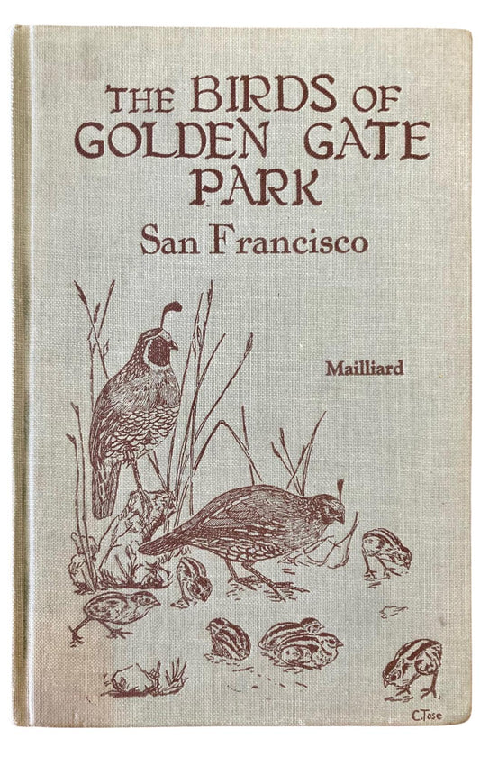 Book cover The Birds of Golden Gate Park