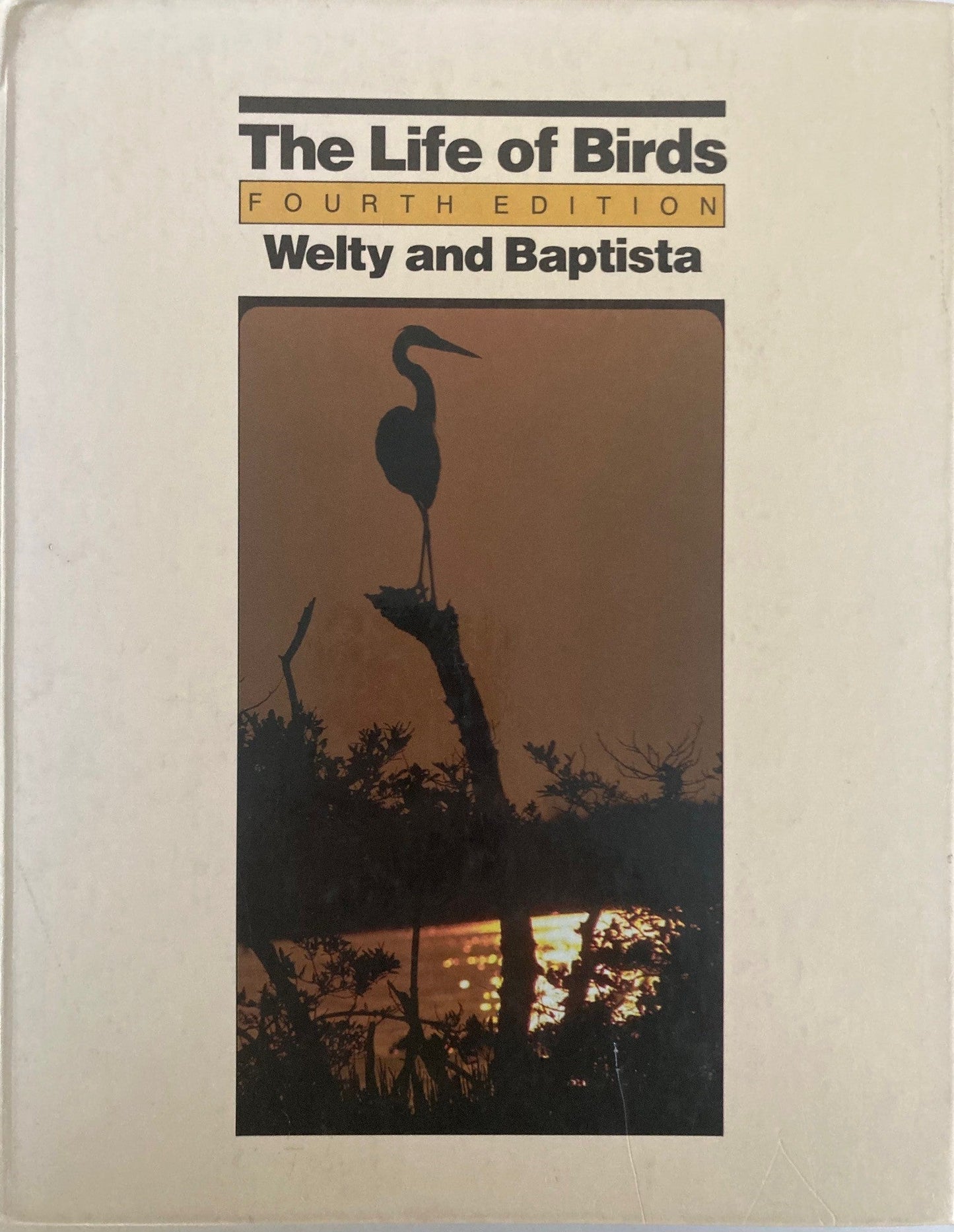 Book cover The Life of Birds: Fourth Edition