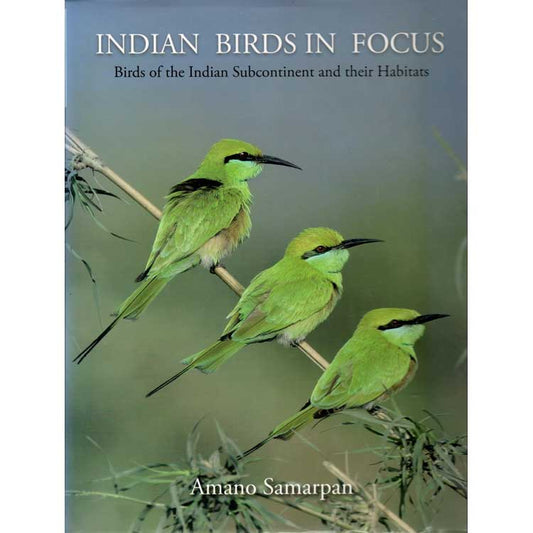 Book cover and/or sample page of Indian Birds in Focus: Birds of the Indian Subcontinent and Their Habitats