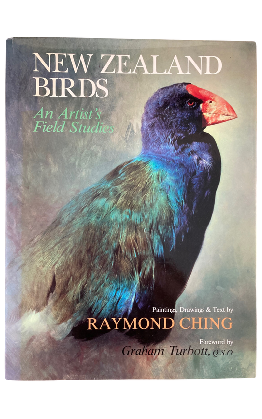 Book cover New Zealand Birds: An Artist's Field Studies