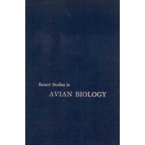 Book cover and/or sample page of Recent Studies in Avian Biology