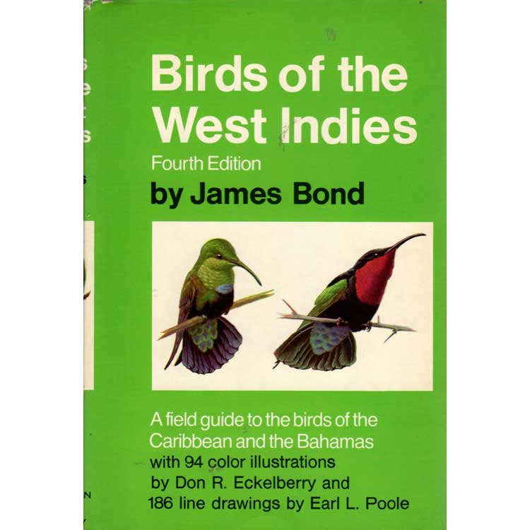 Book cover and/or sample page of Birds of the West Indies, Fifth American Edition