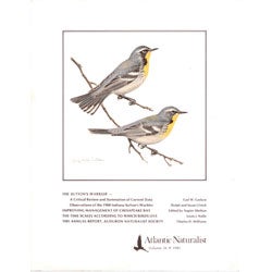 Book cover and/or sample page of The Sutton's Warbler - A Critical Review and Summation of Current Data Observations of the 1980 Indiana Sutton's Warbler