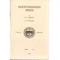 Book cover and/or sample page of Herefordshire Birds