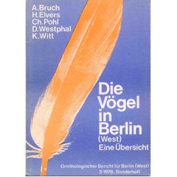 Book cover and/or sample page of Die Vogel in Berlin (West) Eine Ubersicht