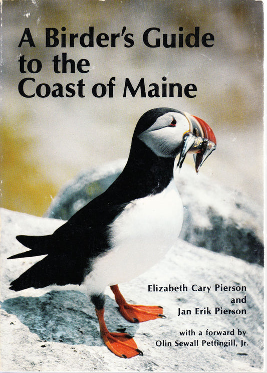 A Birder's Guide to the Coast of Maine cover