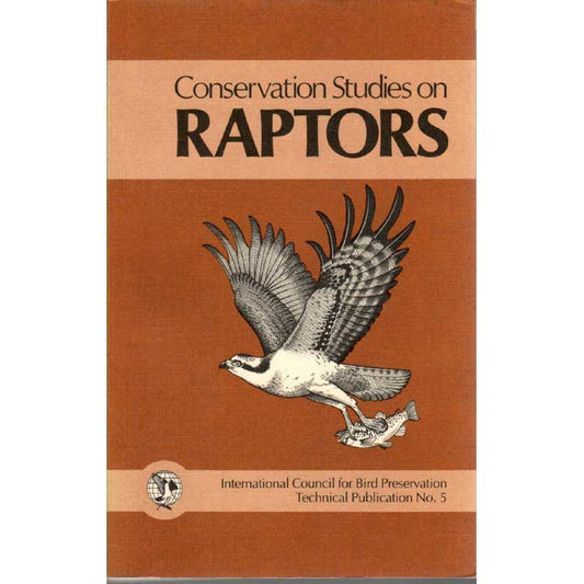 Book cover and/or sample page of Conservation Studies on Raptors