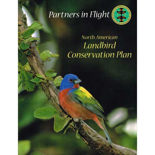 Book cover and/or sample page of Partners in Flight: North American Landbird Conservation Plan