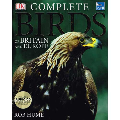 Book cover and/or sample page of RSPB Complete Birds of Britain and Europe