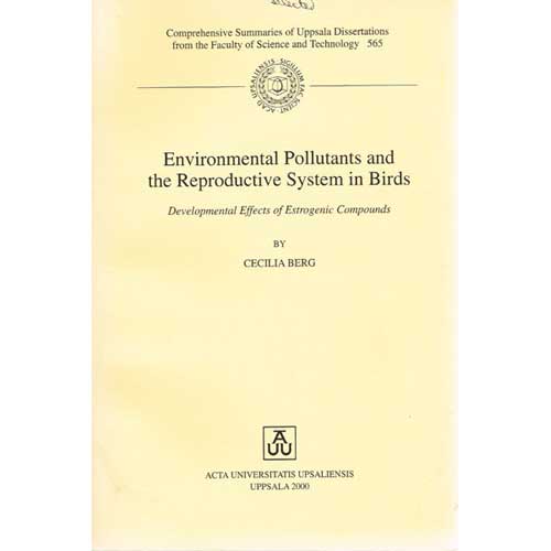 Book cover and/or sample page of Environmental Pollutants and the Reproductive System in Birds