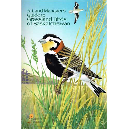 Book cover and/or sample page of A Land Manager's Guide to Grassland Birds of Saskatchewan
