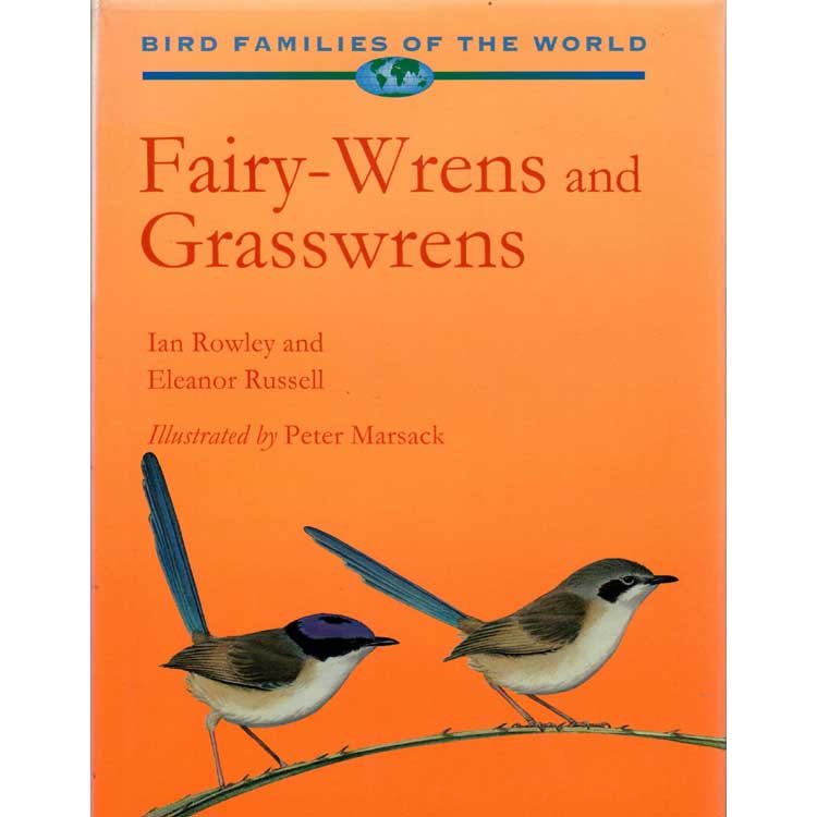 Book cover and/or sample page of Fairy-wrens and Grasswrens: Maluridae (Oxford Bird Families of the World)