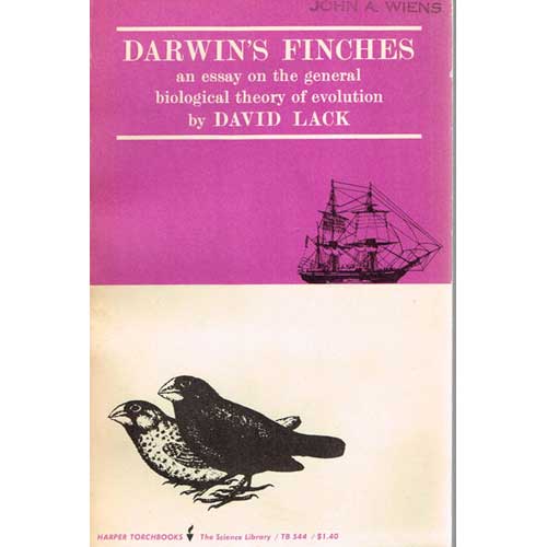 Book cover and/or sample page of Darwin's Finches [PB]