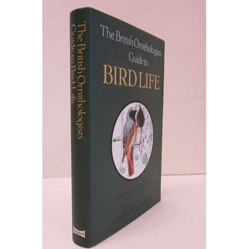 Book cover and/or sample page of The British Ornithologists Guide to Bird Life