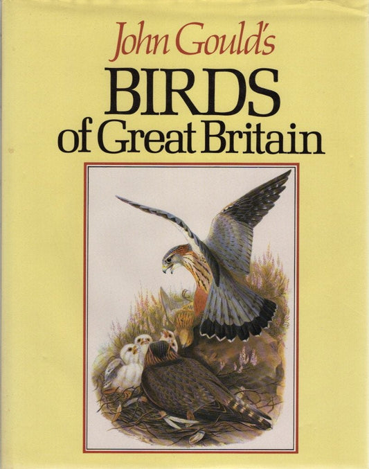 Book cover and/or sample page of John Gould's Birds of Great Britain