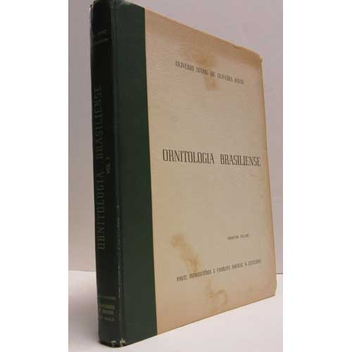 Book cover and/or sample page of Ornitologia Brasiliense
