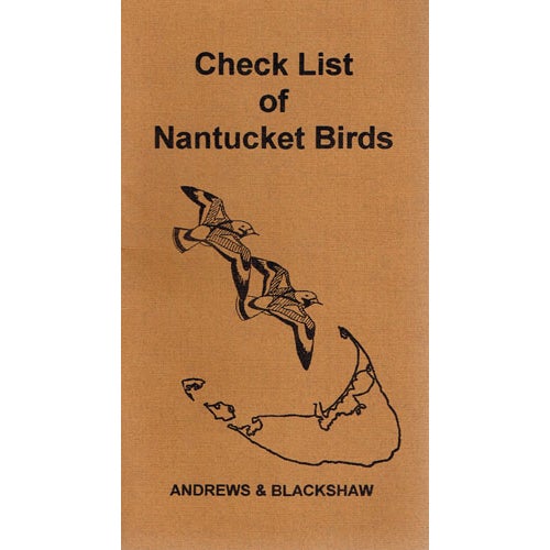 Book cover and/or sample page of Check List of Nantucket Birds