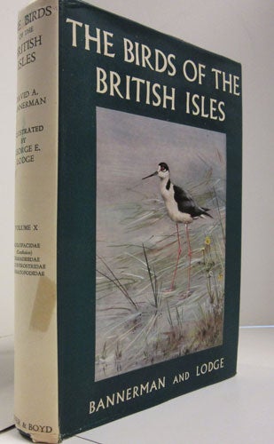 Book cover and/or sample page of The Birds of the British Isles. Volume X