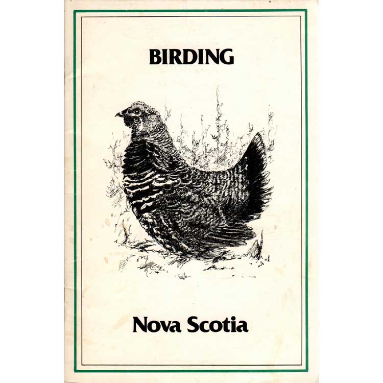 Book cover and/or sample page of Birding Nova Scotia